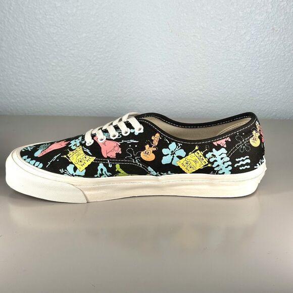VANS Shoes SpongeBob SquarePants Men 11 ComfyCush Authentic AlohaBob Nickelodeon - Picture 7 of 14
